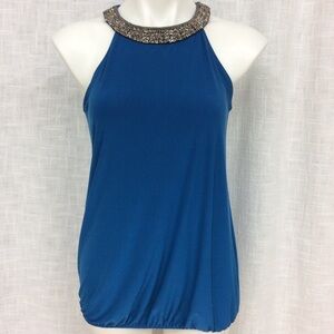 The Limited Blue Sleeveless Small Top